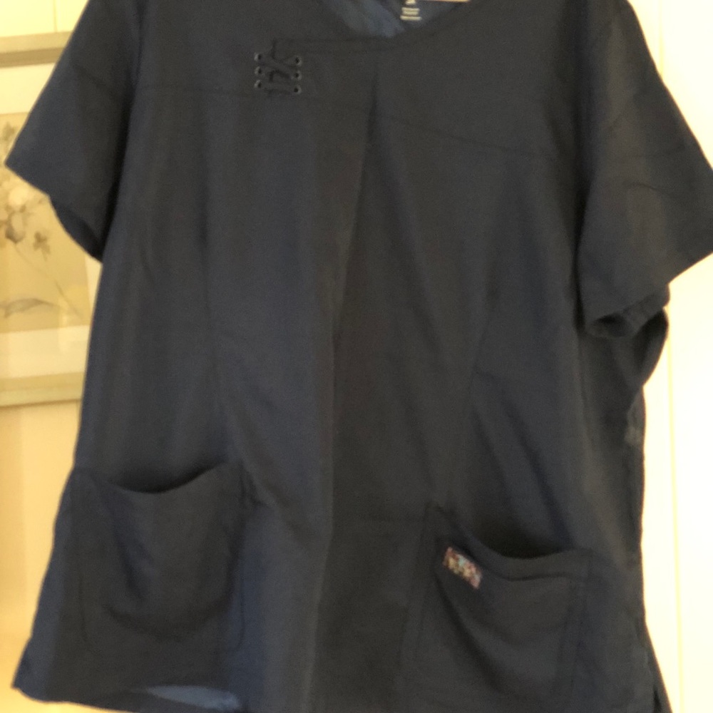 Koi 3x scrub top